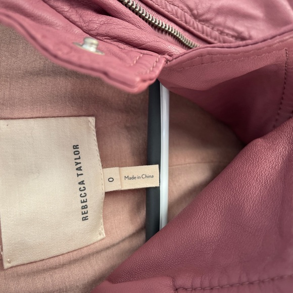 Rebecca Taylor Lamb Leather jacket - Picture 5 of 10